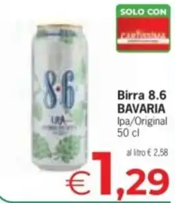 Despar Birra 8.6 BAVARIA offerta