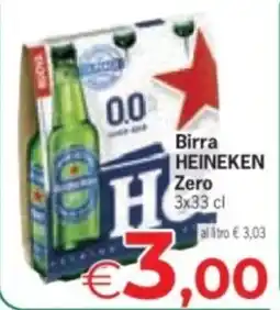 Despar Birra HEINEKEN Zero offerta