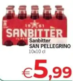 Despar Sanbitter SAN PELLEGRINO offerta