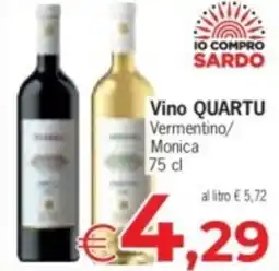 Despar Vino QUARTU offerta