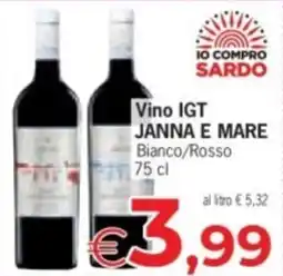 Despar Vino IGT JANNA E MARE offerta