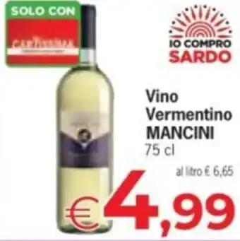 Despar Vino Vermentino MANCINI offerta