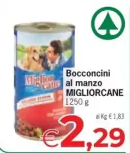 Despar Bocconcini Cual manzo MIGLIORCANE offerta