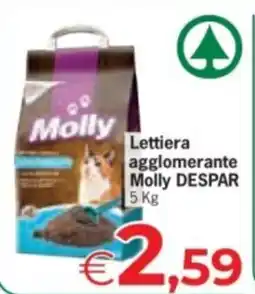 Despar Lettiera agglomerante Molly DESPAR offerta