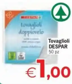 Despar Tovaglioli DESPAR 50 pz offerta