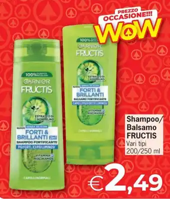 Despar Shampoo/ Balsamo FRUCTIS offerta
