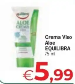Despar Crema Viso Aloe EQUILIBRA offerta