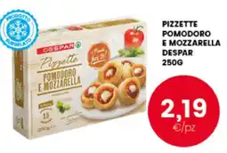 Interspar Pizzette pomodoro e mozzarella DESPAR offerta