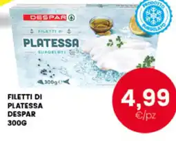 Interspar Filetti di platessa DESPAR offerta