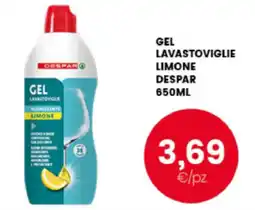 Interspar Gel lavastovigle limone DESPAR offerta