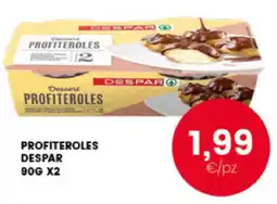 Interspar Profiteroles DESPAR offerta