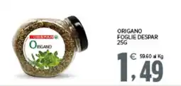 Interspar Origano foglie DESPAR offerta