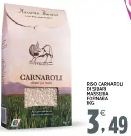 Interspar Riso carnaroli di sibari MASSERIA FORNARA offerta