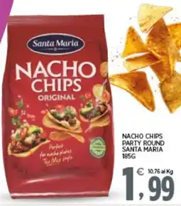 Interspar Nacho chips party round SANTA MARIA offerta