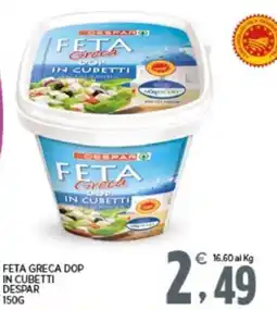 Interspar Feta greca dop in cubetti DESPAR offerta