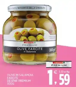 Interspar Olive in salamoia farcite DESPAR PREMIUM offerta
