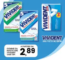 Interspar Gomme da masticare VIVIDENT offerta