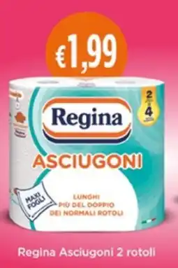Interspar Regina Asciugoni 2 rotoli offerta