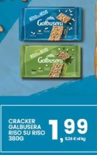 Interspar Cracker galbusera RISO SU RISO offerta