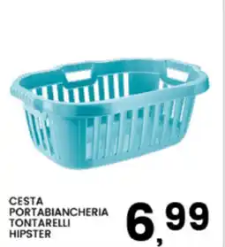 Interspar Cesta portabiancheria tontarelli hipster offerta