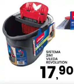Interspar Sistema 2in1 vileda revolution offerta