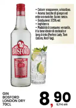Interspar Gin bosford london dry offerta