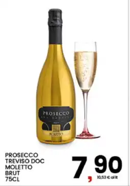 Interspar Prosecco treviso doc moletto brut offerta