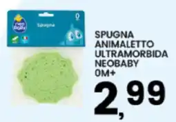 Interspar Spugna animaletto ultramorbida NEOBABY OM+ offerta