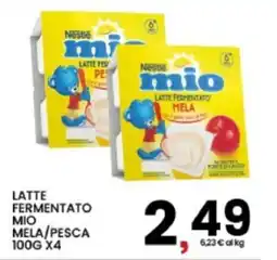 Interspar Latte fermentato mio mela/pesca offerta