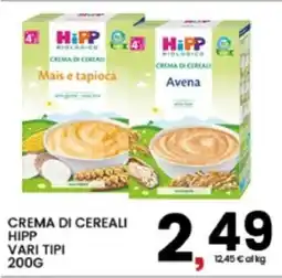 Interspar Crema di cereali HIPP offerta