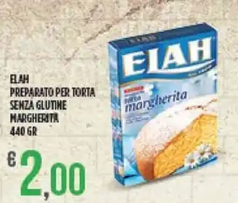 Elah Preparato per Torta Senza Glutine Margherita 440gr