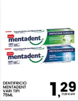 Interspar Dentifricio MENTADENT offerta