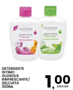 Interspar Detergente intimo glenova rinfrescante/ delciata offerta