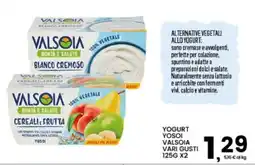 Interspar Yogurt yosoi VALSOIA offerta