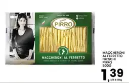 Interspar Maccheroni al ferretto pasta fresca di semola di grano duro offerta