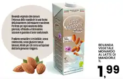 Interspar Bevanda vegetale monardo al latte di mandorle offerta