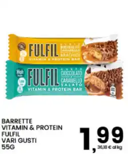 Interspar Barrette vitamin & protein FULFIL offerta