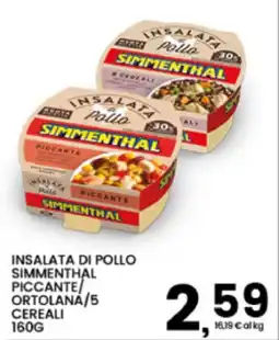Interspar Insalata di pollo piccante ortolana/5 cereali offerta