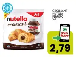 Interspar Croissant nutella FERRERO X4 offerta