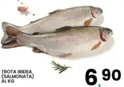 Interspar Trota iridea (salmonata) offerta