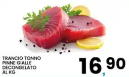 Interspar Trancio tonno pinne gialle2 decongelato offerta