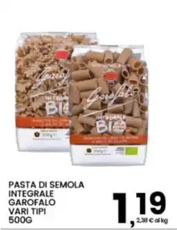 Interspar Pasta di semola integrale GAROFALO offerta
