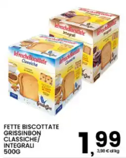 Interspar Fette biscottate grissinbon classiche integrali offerta