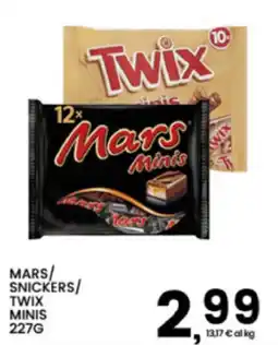 Interspar Mars/ snickers/ twix minis offerta