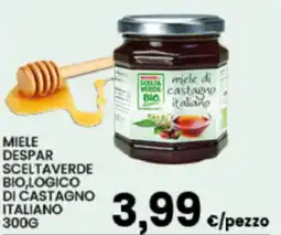 Interspar Miele despar sceltaverde biologico di castagno italiano offerta