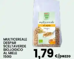 Interspar Multicereale despar sceltaverde bio,logico al miele offerta