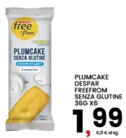 Interspar Plumcake despar freefrom senza glutine offerta