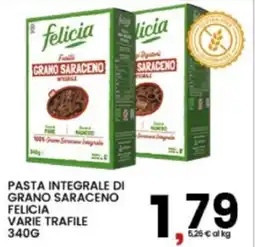 Interspar Pasta integrale di grano saraceno FELICIA offerta