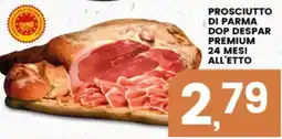 Interspar Prosciutto di parma dop despar premium 24 mesi all'etto offerta