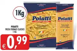 Deco Supermercati Poiatti pasta formati classici offerta